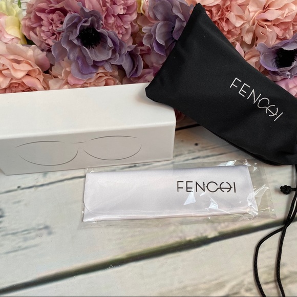 Fenchi Classic Pink Mirrored Aviator Sunglasses - Picture 6 of 16